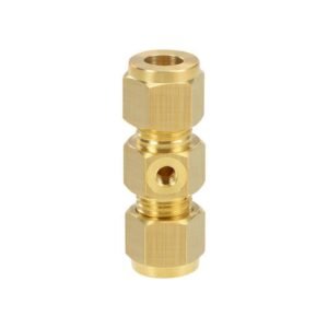 Brass-Compression Single Hole-Connector
