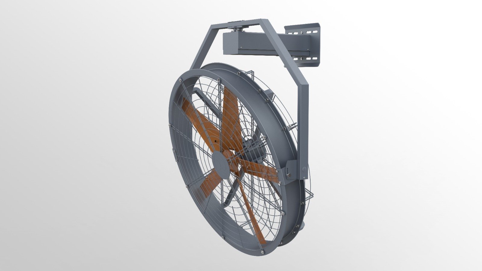 HVLS Wall Mounted Fan - Image 2